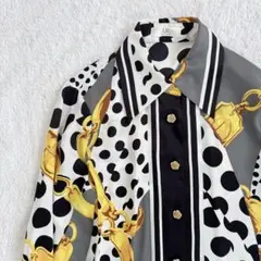 ブラウス 昭和 白