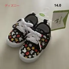 【新品】ミッキーマウス スニーカー 14 靴 キッズ 男の子 女の子 男児 女児