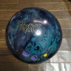 中古　アシックス　ボウリングボール15ポンド　6.6KG ASICS