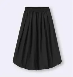 GU バブルヘムミディスカート