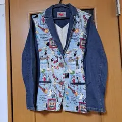 アルベロベロ カラフルデニムジャケット