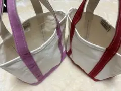 2点まとめて★LL.Bean トートバッグ ★ピンク レッド★