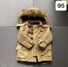 ファー付きベージュジャケット 95