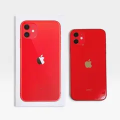 【美品※】SIMフリー Apple iPhone 11 64GB RED