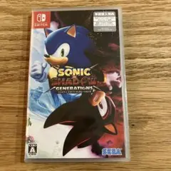 新品未開封　Switch ソニック×シャドウ ジェネレーションズ通常版