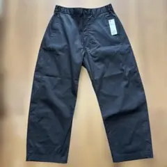 GU チノバレルレッグパンツMEN 黒　L