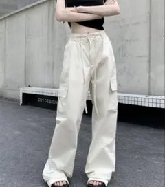 トレンドカーゴストリングパンツ