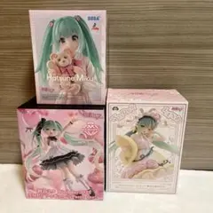 初音ミク　フィギュア　3点セット