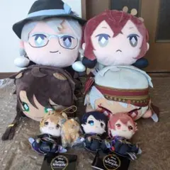 ツイステ　寝そべり　ぬいぐるみ　マスコット