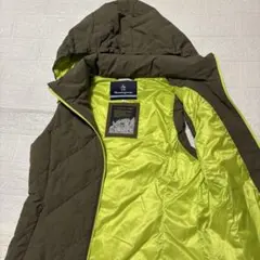 キルティングベスト カーキ