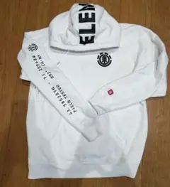 ELEMENT ホワイトパーカー XL/TG