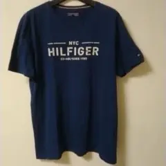 TOMMY HILFIGER ネイビー TシャツXL