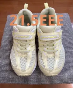 瞬足　SHUNSOKU ライトイエロー　21.5EEE