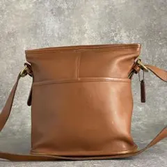 Old Coach Bucket Shoulder Bag