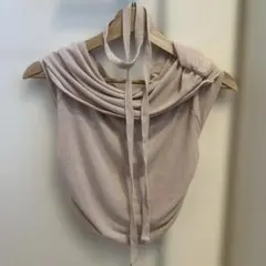 未使用chico シアーオフショルチョーカーT ピンク