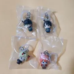 新劇場版 銀魂 吉原大炎上 めじるしアクセサリー 新八 神楽 月詠 まとめ売り