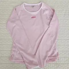 asics 長袖Tシャツ Sサイズ ピンク