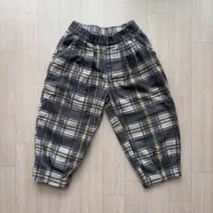 H&M コーデュロイチェック パンツ 100