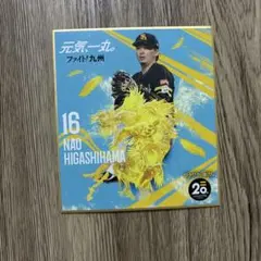 福岡ソフトバンクホークス 東浜巨選手 ミニ色紙