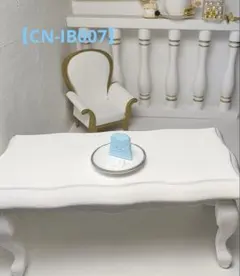 【CN-IB007】ミニチュアスイーツ カヌレ小サイズ ハーフ アイスブルー