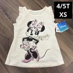 Disney Minnie Mouse フリルタンクトップ XS 4T5Tミニー