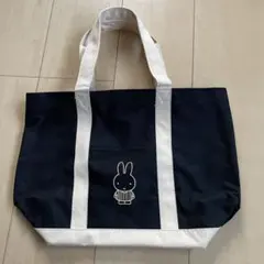 ミッフィー トートバッグ ブラック✖️オフホワイト