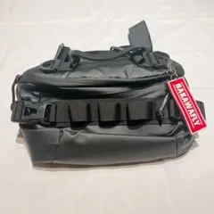 渓流 バッグ 釣り用 撥水加工 ウエストポーチ 多機能 アウトドア(ブラック)