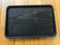 我谷盆　二枚セット　四方盆　トレー　27cm　くり貫き 我谷盆 二枚セット 四方盆 トレー 27cm くり貫き