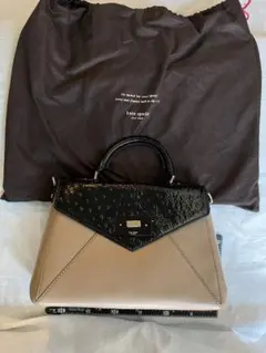 kate spade ショルダーバッグ ベージュ/ブラック