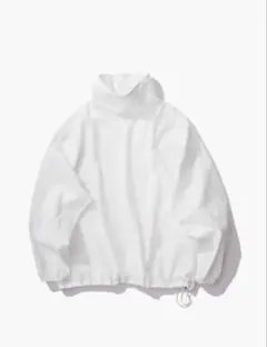 エイトン COTTON SILK LAWN ハイネックプルオーバーシャツ 新品❗️のサムネイル