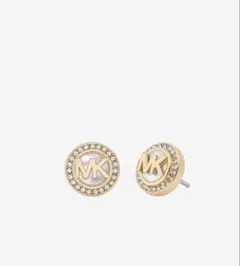 MICHAEL KORS MKロゴ スタッドピアス ゴールドのサムネイル