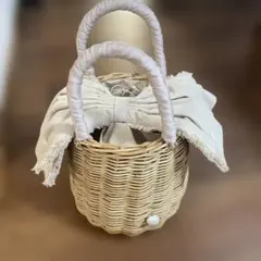 アジョリー　カゴバック　お値下げ中