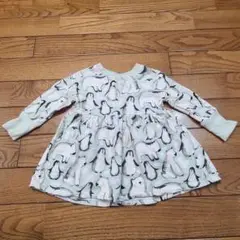 next ペンギン柄 ワンピース 9-12ヶ月