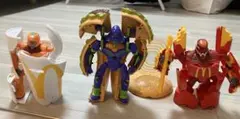 マクドナルド エヴァンゲリオンフィギュア 3体セット