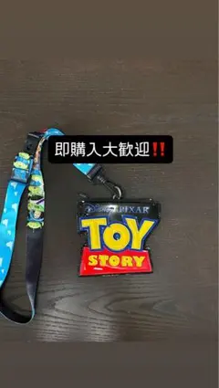 東京ディズニーリゾート トイストーリー パスケース ネックストラップ