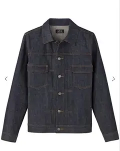 【美品】A.P.C. ノンウォッシュデニムジャケット XXS