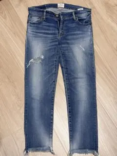 【値下げ中】Ungrid スキニーデニム ブルー