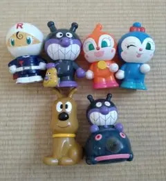 アンパンマン フィギュア 6体セット