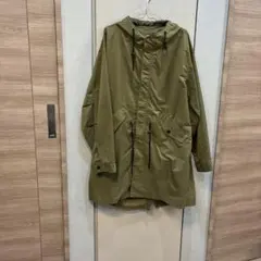 ＧUカーキ モッズコート