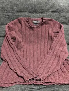 90s Polo by Ralph Lauren ワインレッドXXL ニット