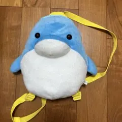 ペンギン型リュック 青と白