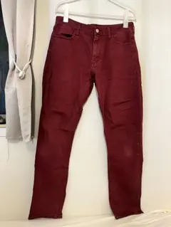 BROWN 赤 Lサイズ チノパン