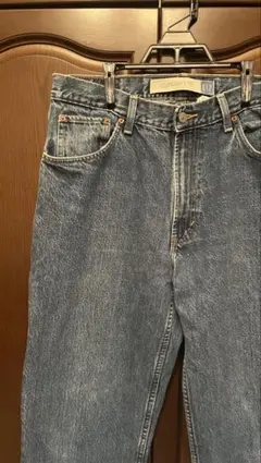 gap standard fit ブルーデニム ストレートパンツ