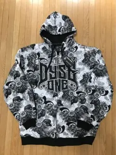 ダイスワン dyse one 厚手パーカー フード laインポート チカーノ