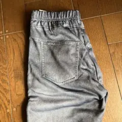 デニムデザイン スウェットパンツ Mサイズ ブラック my days