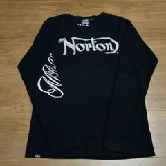 Norton 長袖シャツ カットソー ブラック サイズM