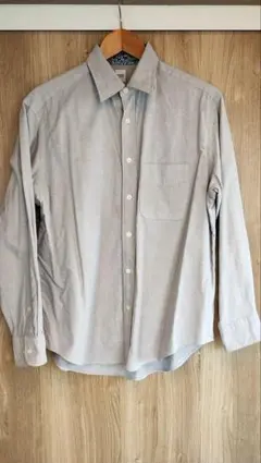 長袖デニムシャツ