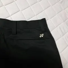 YONEX ブラック ストレートパンツ