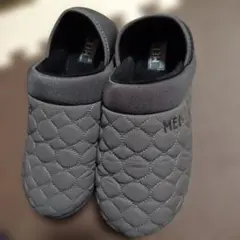 MEI キルティングスリッポン グレー　24.5cm〜25cm