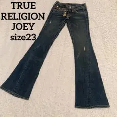 TRUE RELIGION JOEY フレアデニム Y2K ローライズ 00s